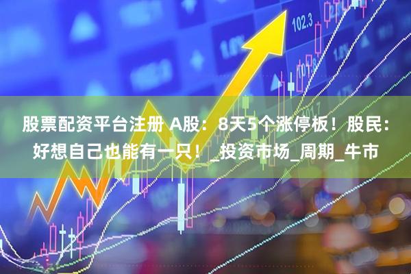 股票配资平台注册 A股：8天5个涨停板！股民：好想自己也能有一只！_投资市场_周期_牛市