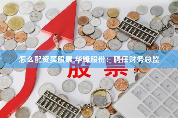 怎么配资买股票 华锋股份：聘任财务总监